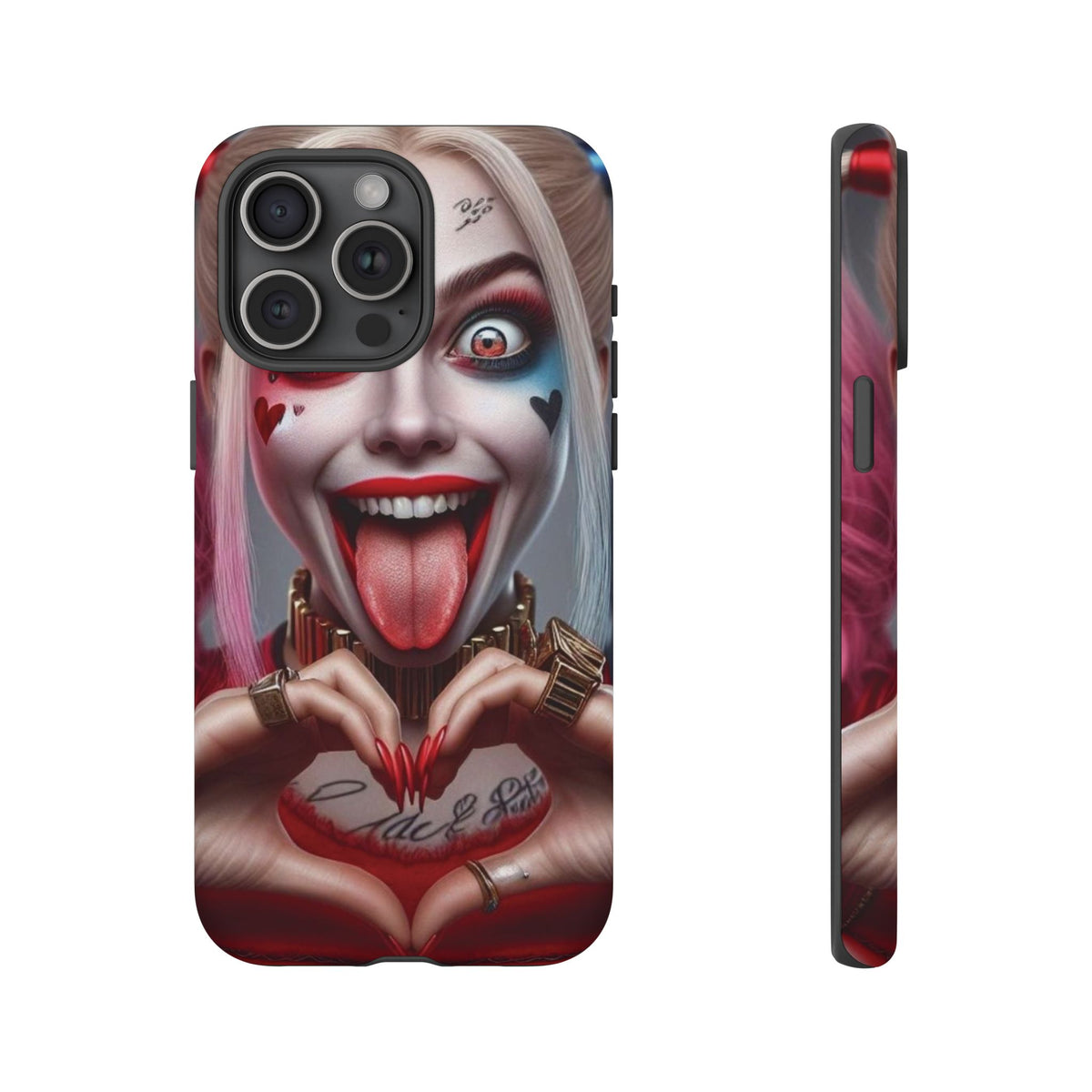 Harley Quinn Tough Phone Case for iPhone, Galaxy, or Google Pixel