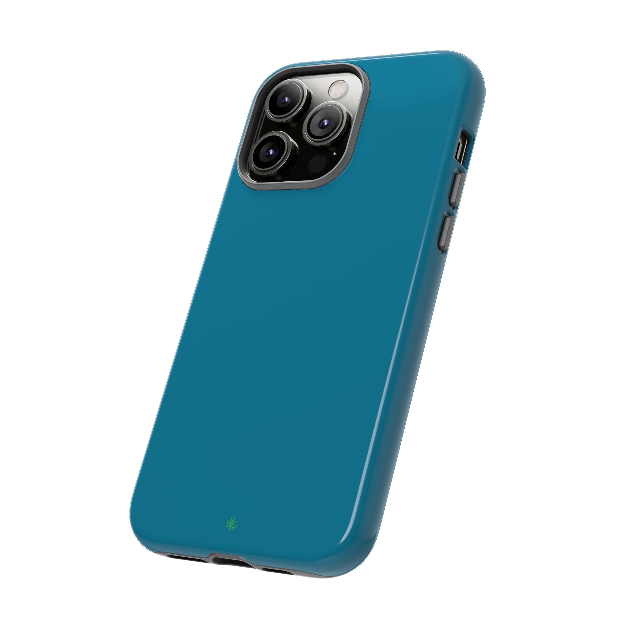 Teal Green RG Tough Phone Case for iPhone, Galaxy, or Google Pixel