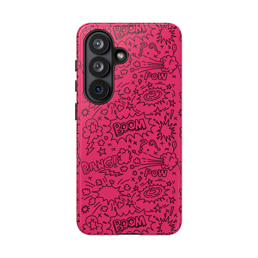 Boom Wow Tough Case for iPhone, Galaxy, or Google Pixel
