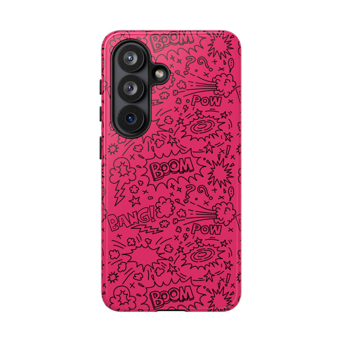 Boom Wow Tough Case for iPhone, Galaxy, or Google Pixel