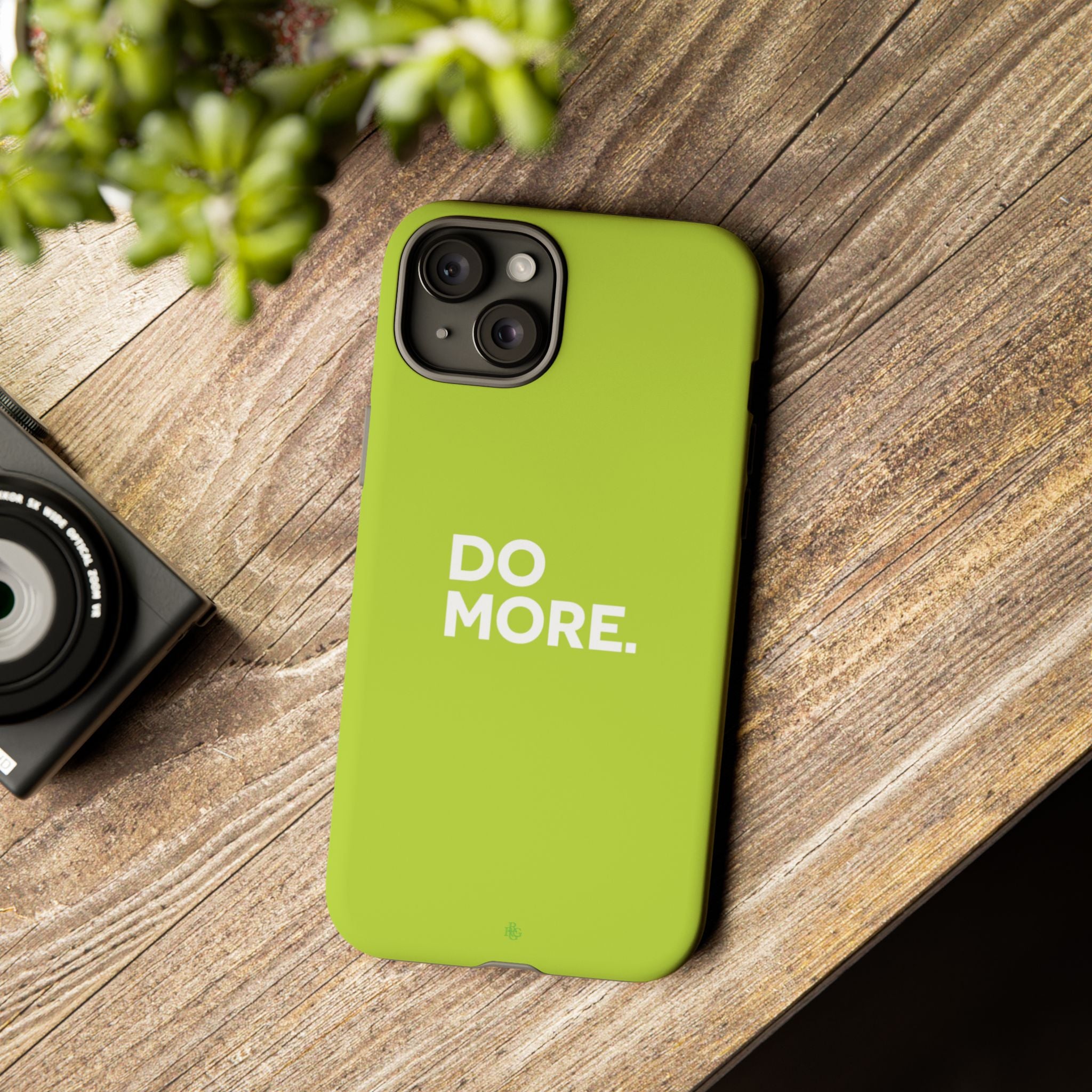 Do More (Neon Yellow) Tough Phone Case for iPhone, Galaxy or Google Pixel