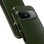 Olive Green Tough Phone Case for iPhone, Galaxy and Google Pixel