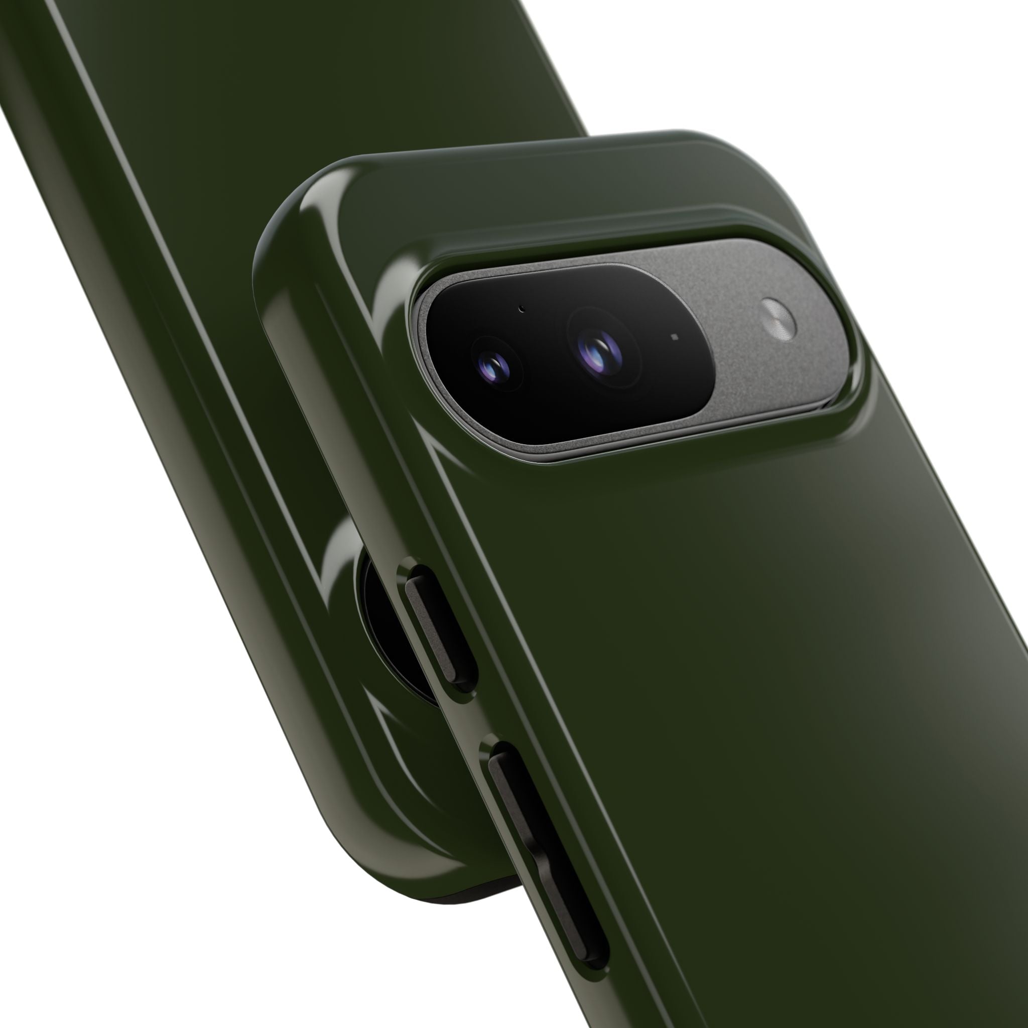 Olive Green Tough Phone Case for iPhone, Galaxy and Google Pixel