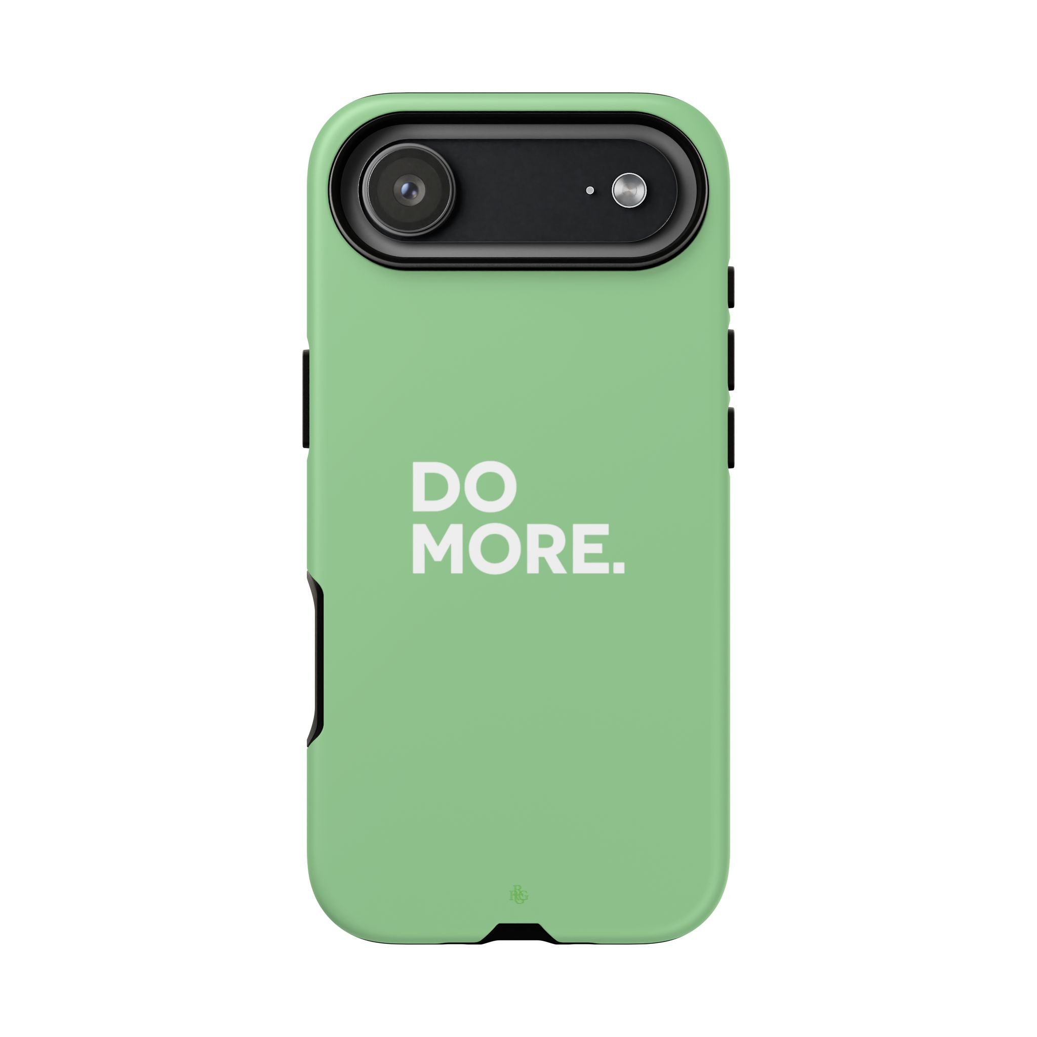 Do More Mint Green Tough Phone Case for iPhone, Galaxy,or Google Pixel