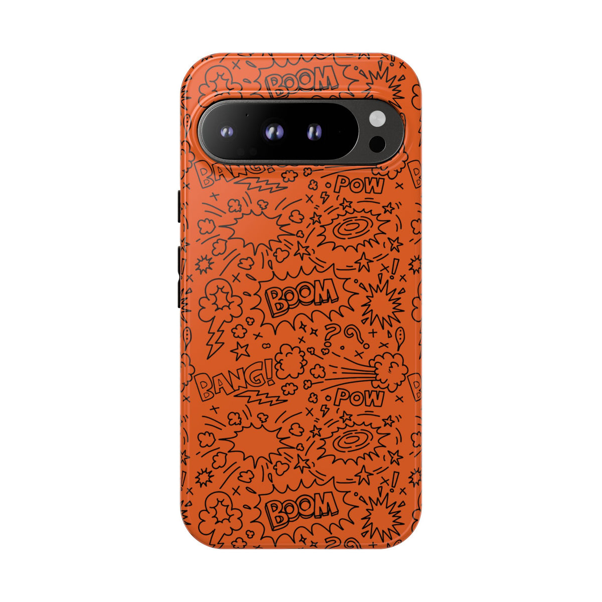 Wow Orange Tough Case for iPhone, Galaxy, or Google Pixel