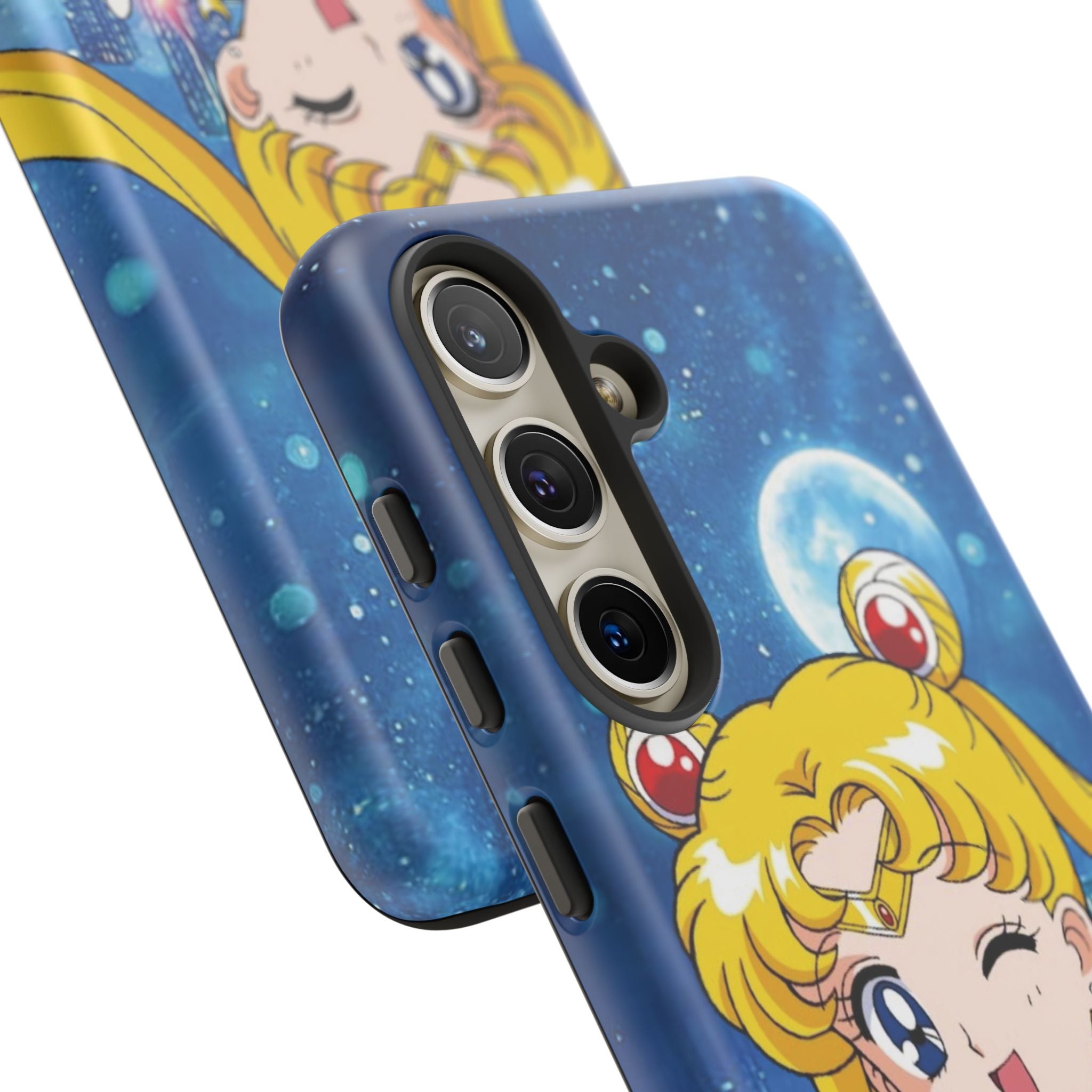 Blue S Moon Tough Case for iPhone, Galaxy, or Google Pixel