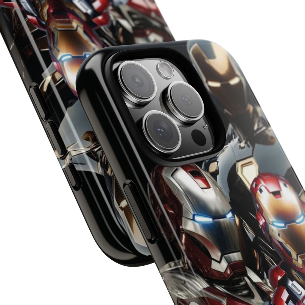 Iron Man Tough Phone Case for iPhone, Galaxy, or Google Pixel