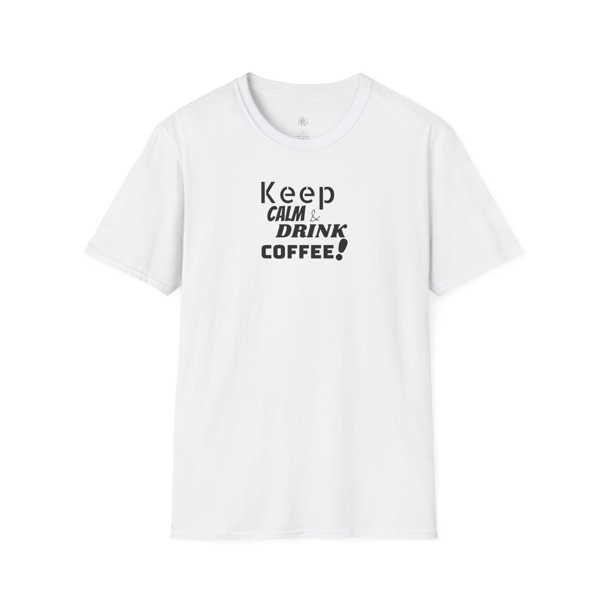 Keep Calm... Coffee Unisex Softstyle T-Shirt