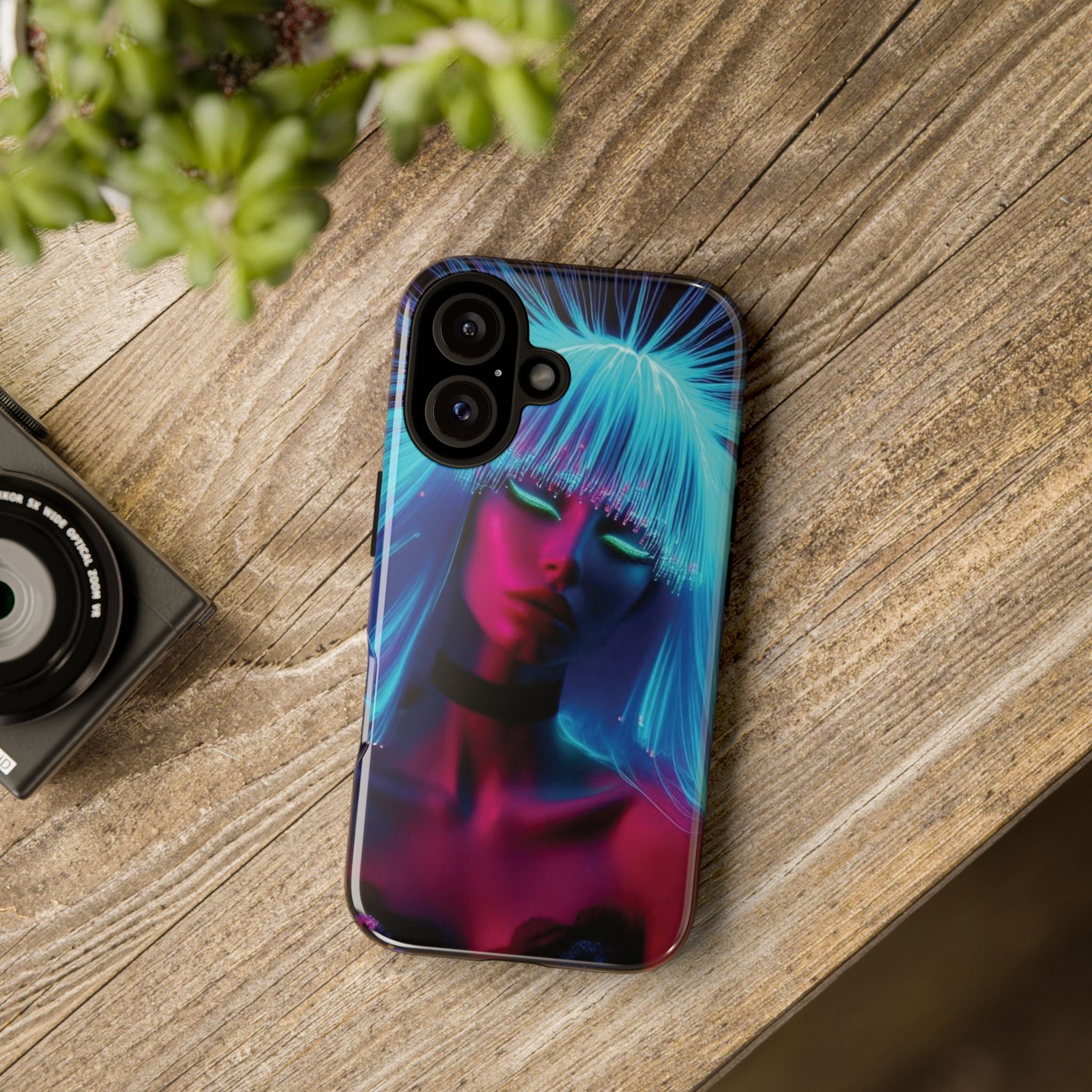CyberPunk Tough Case for iPhone, Galaxy, or Google Pixel