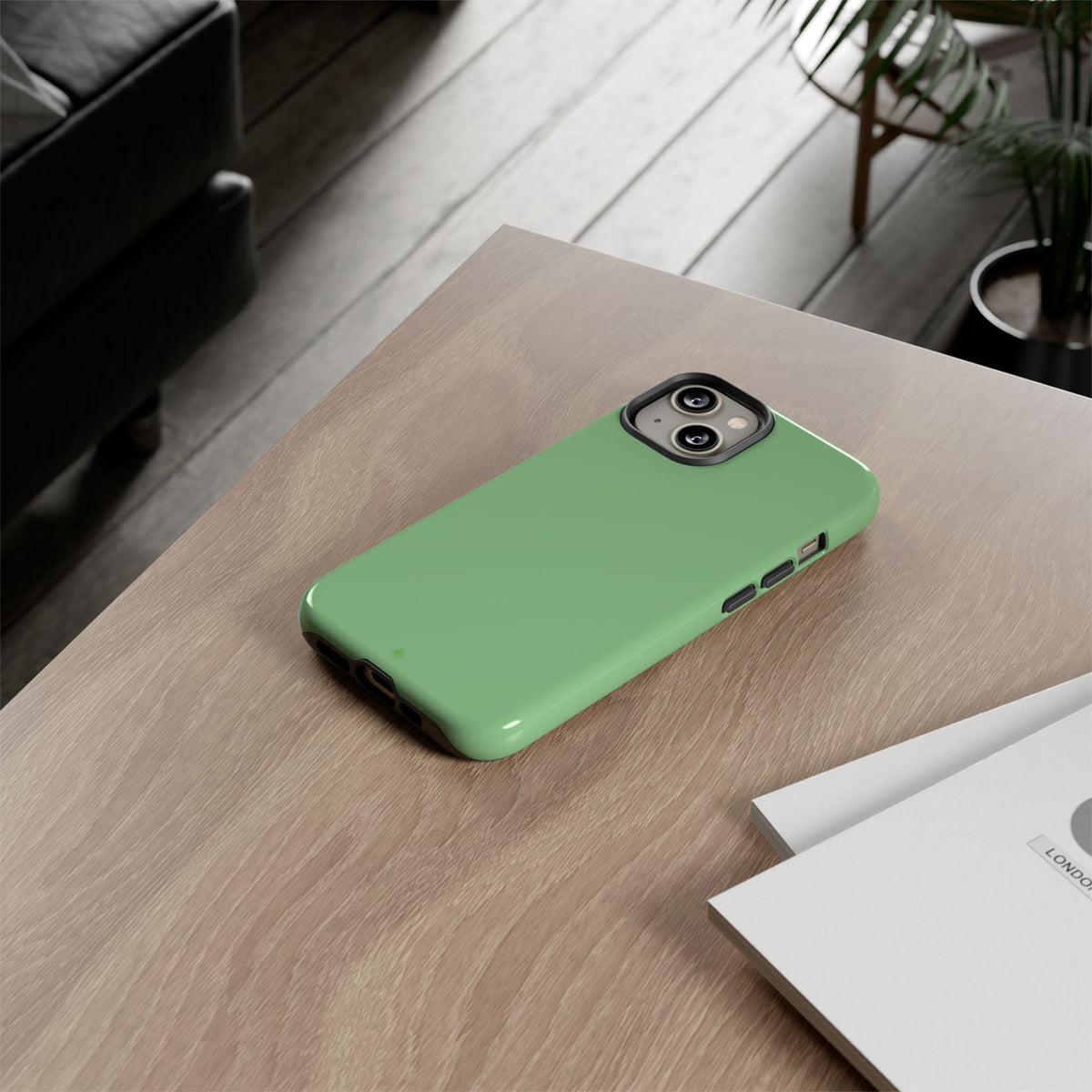 Mint Green Tough Phone Case for iPhone, Galaxy, or Google Pixel