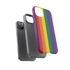 LGBTQ Rainbow Flag Tough Phone Case for iPhone, Galaxy, or Google Pixel