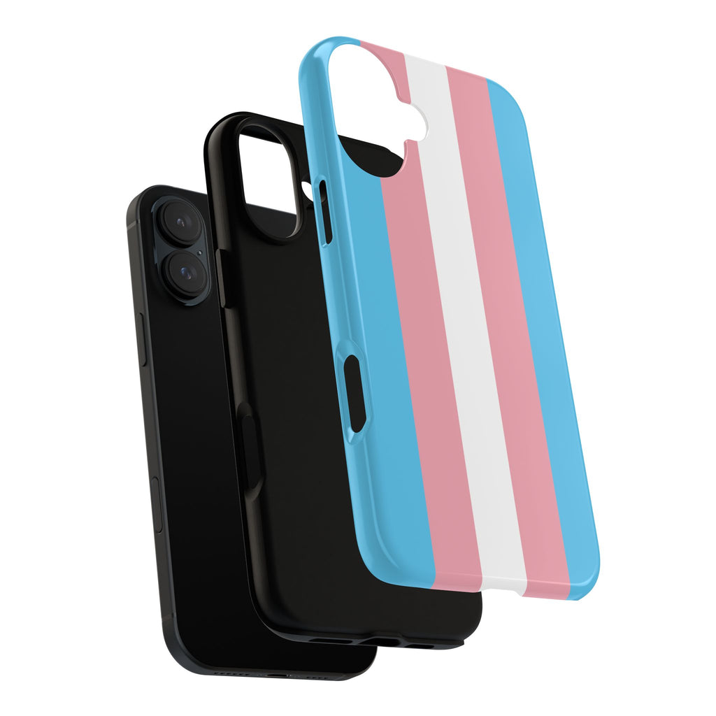 Trans Colors Tough Phone Case for iPhone, Galaxy, or Google Pixel