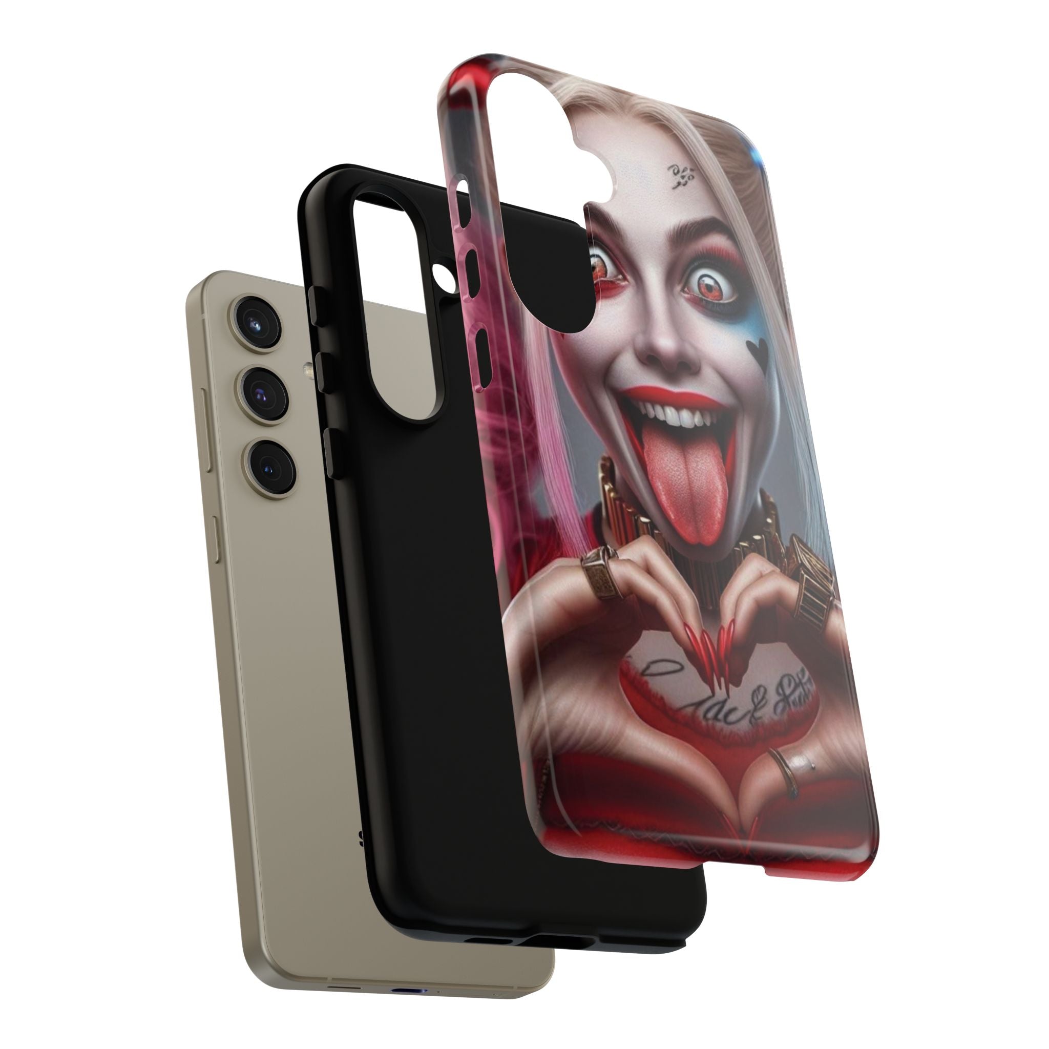 Harley Quinn Tough Phone Case for iPhone, Galaxy, or Google Pixel
