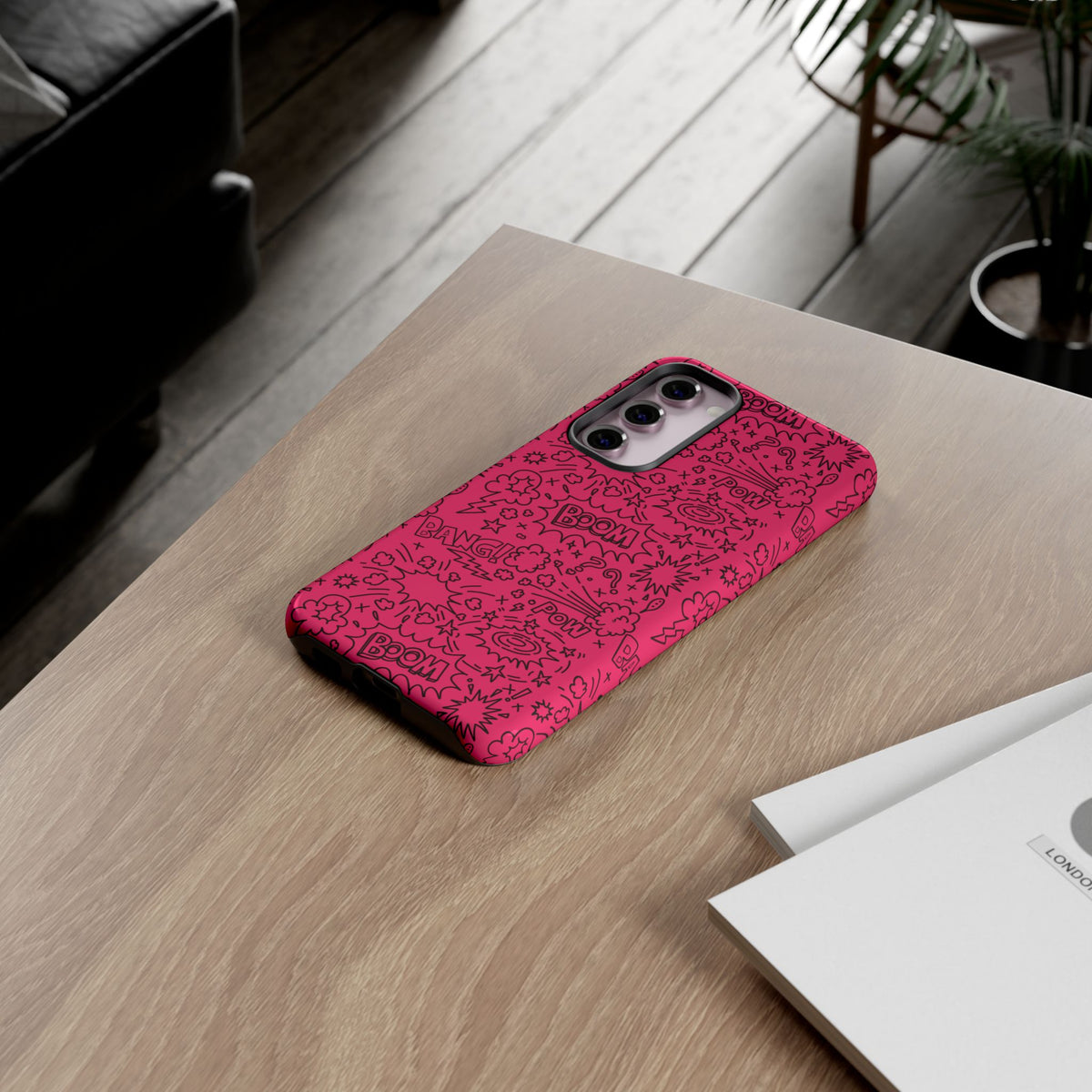 Boom Wow Tough Case for iPhone, Galaxy, or Google Pixel