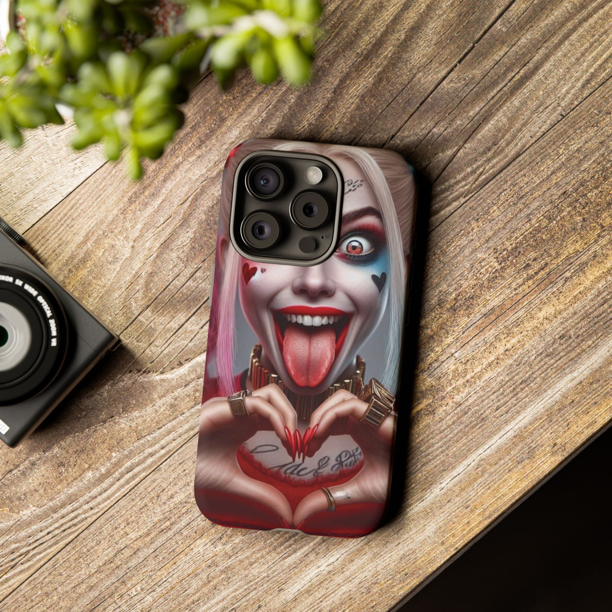 Harley Quinn Tough Phone Case for iPhone, Galaxy, or Google Pixel