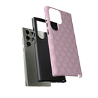 Pink 'LOVE' Pattern Tough Phone Case