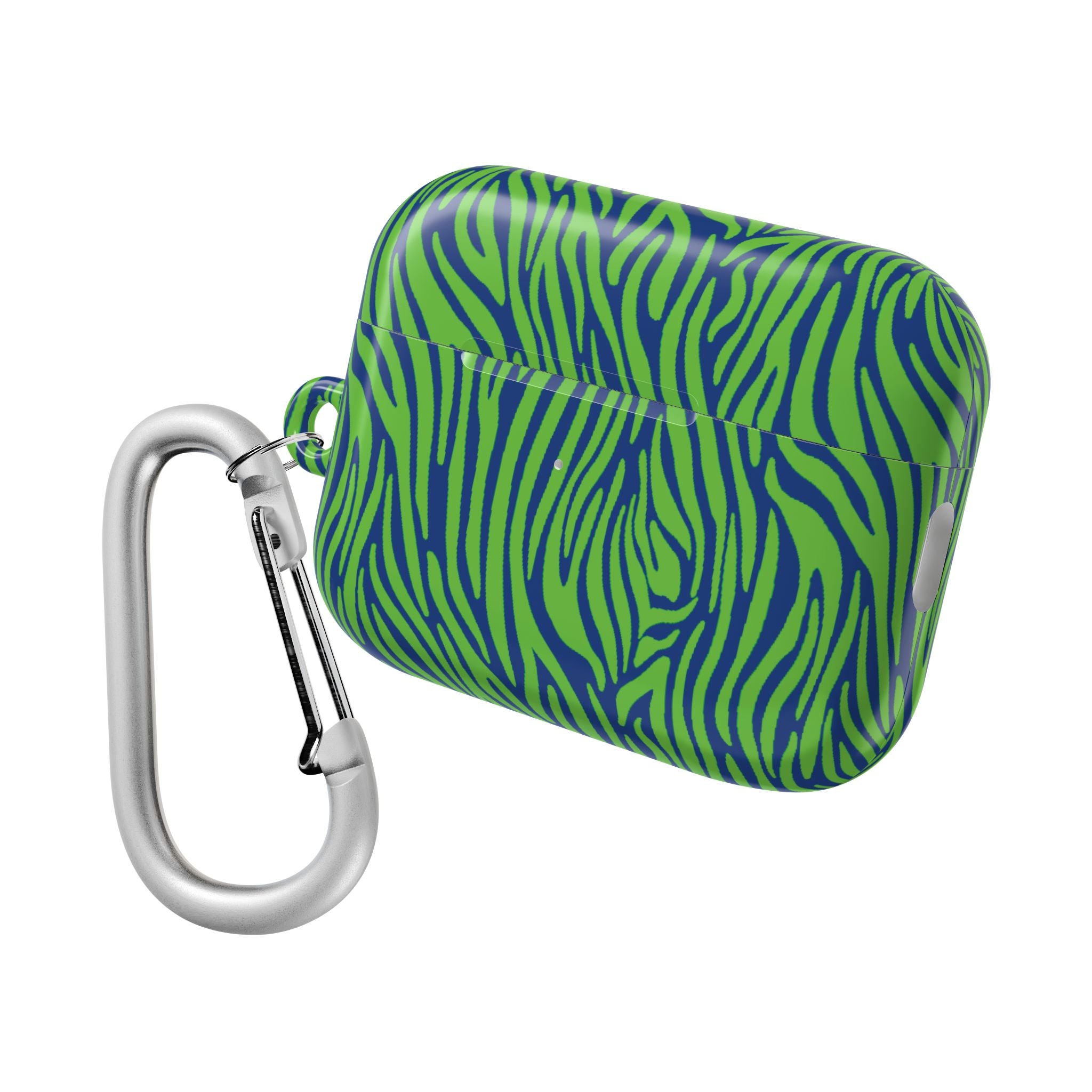 Blue and Green Zebra AirPod Cases