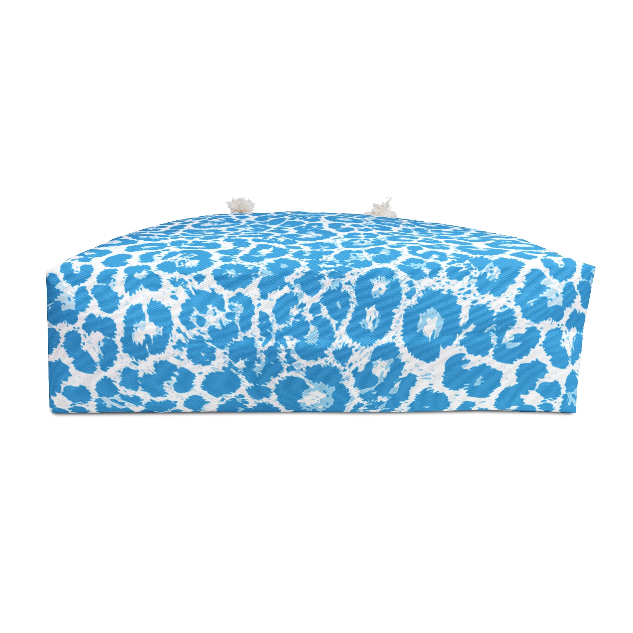 Blue Zebra Eco Friendly Weekender Bag, Travel Tote, Beach Bag