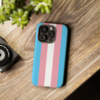 Trans Colors Tough Phone Case for iPhone, Galaxy, or Google Pixel