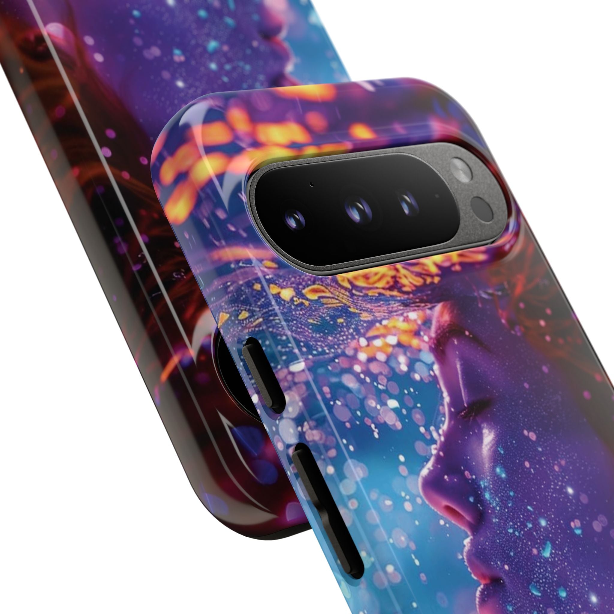 Meditating Underwater Tough Phone Case for iPhone, Galaxy, or Google Pixel