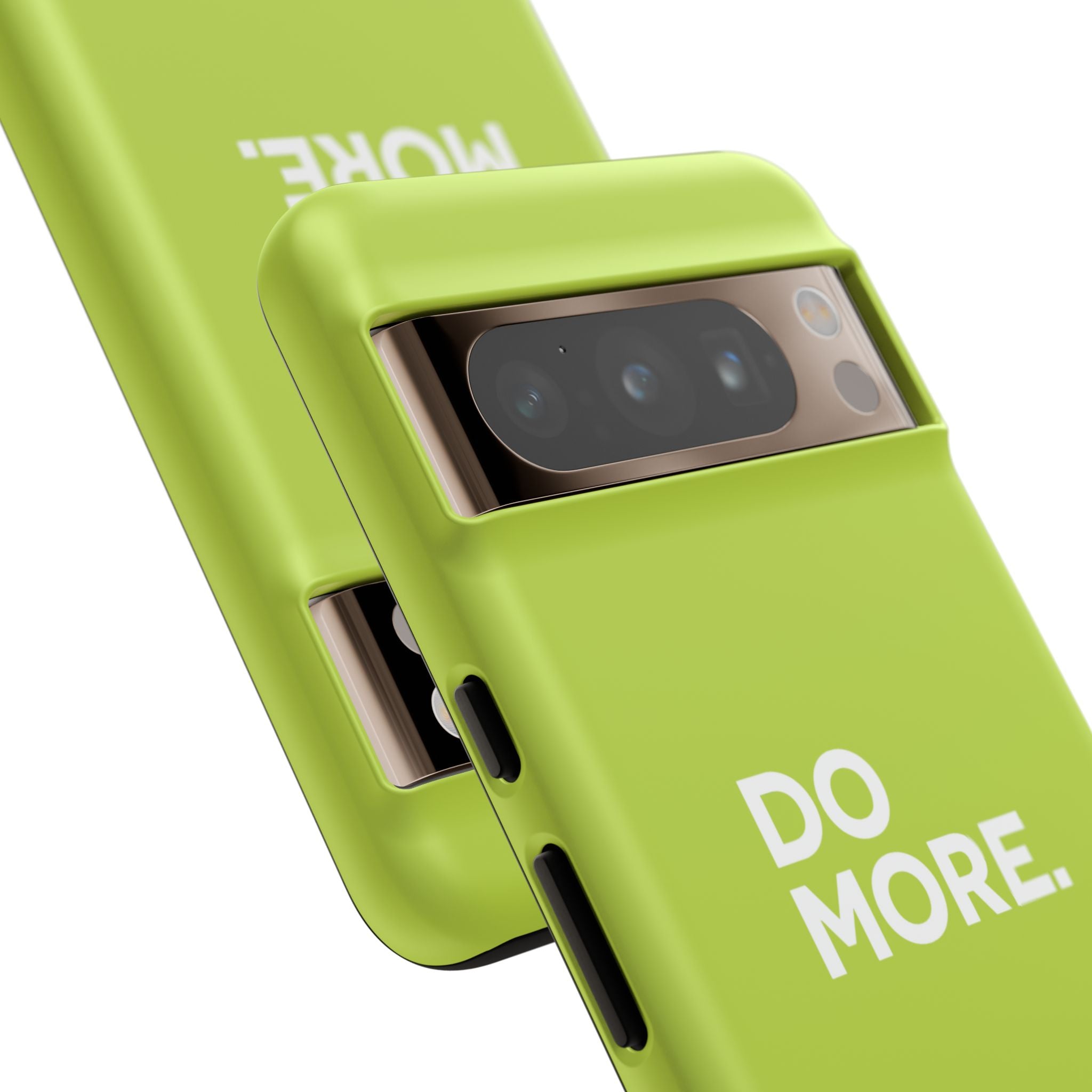 Do More (Neon Yellow) Tough Phone Case for iPhone, Galaxy or Google Pixel