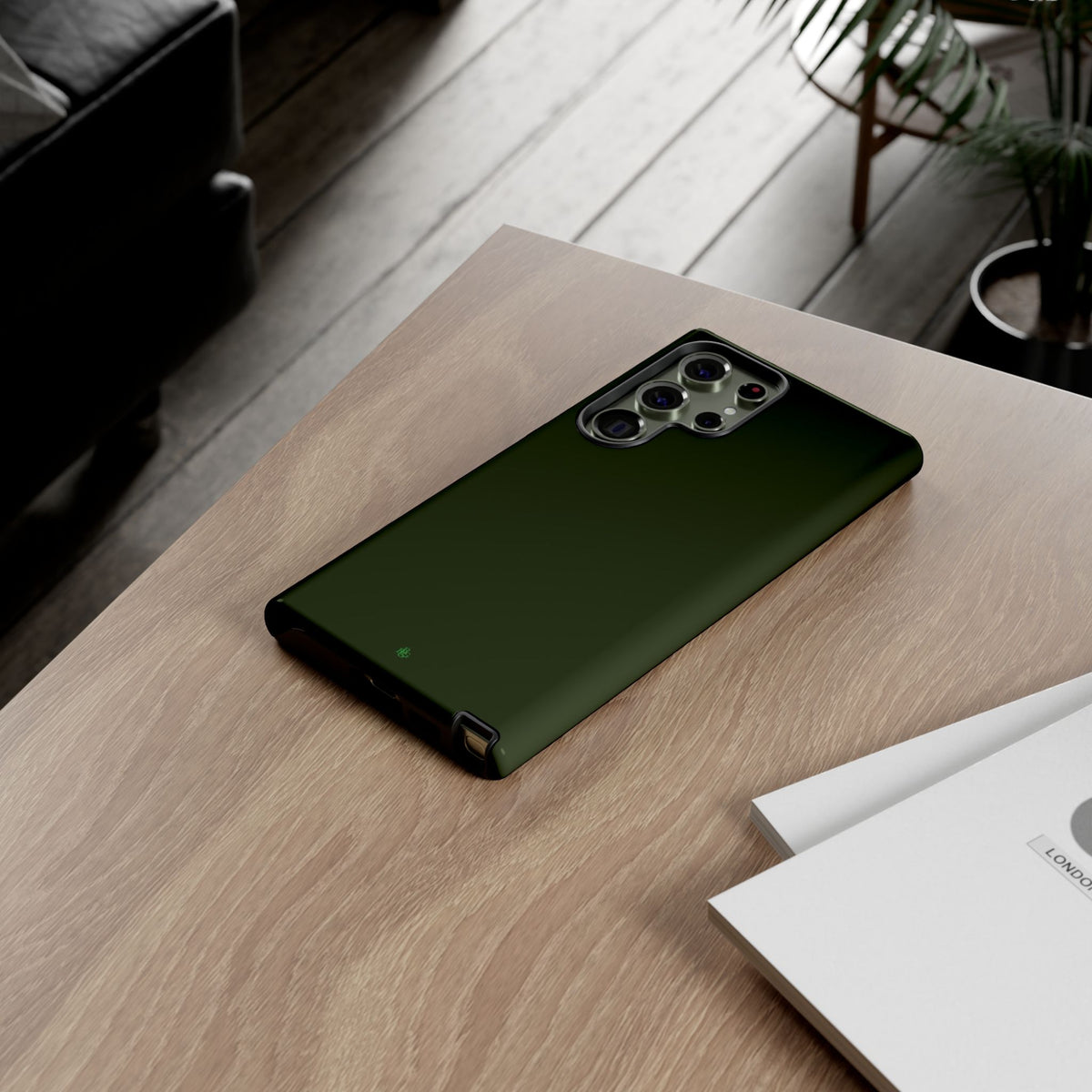 Olive Green Tough Phone Case for iPhone, Galaxy and Google Pixel