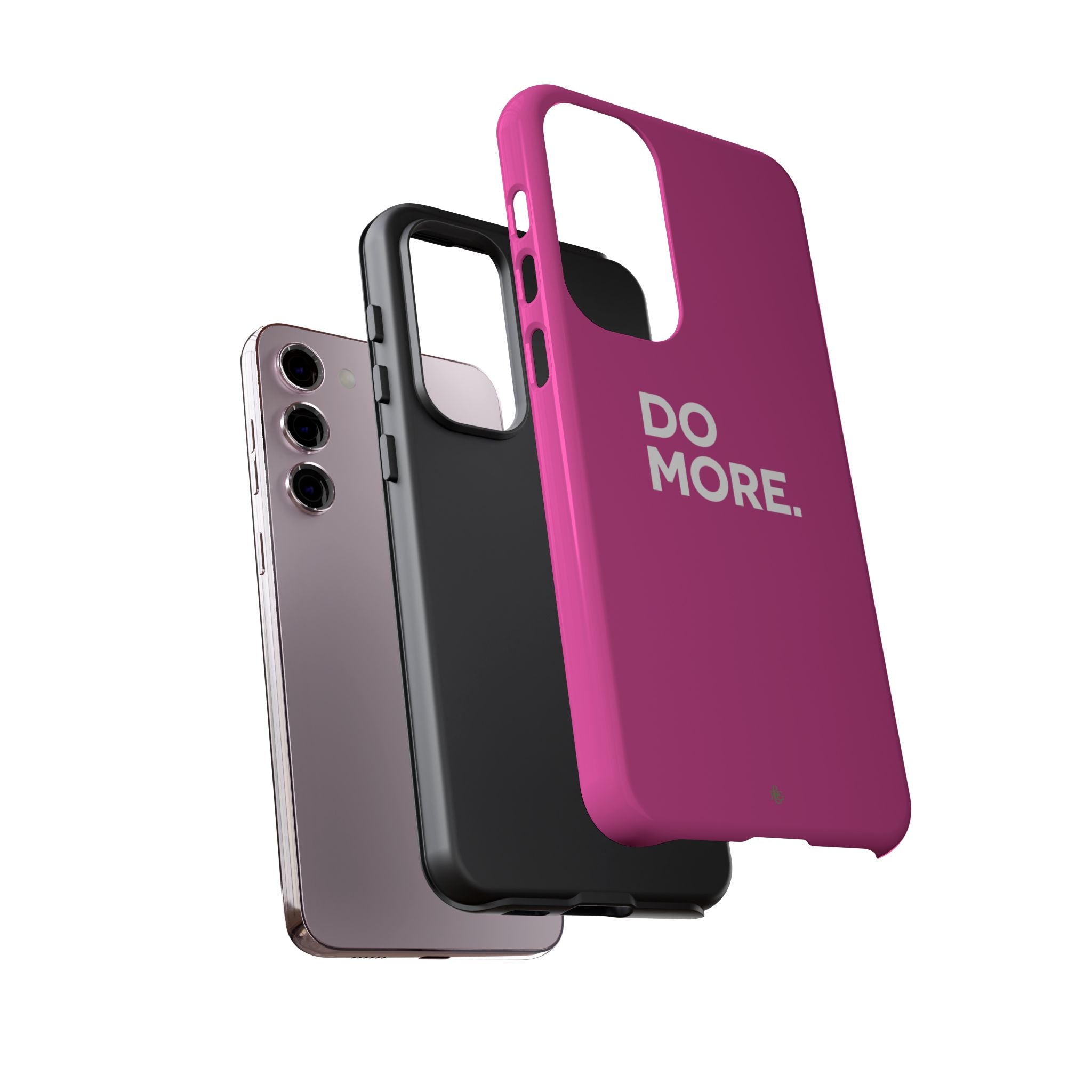 Bright Pink Do More Tough Case for iPhone, Galaxy, or Google Pixel