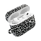Leopard Black and White AirPod Cases