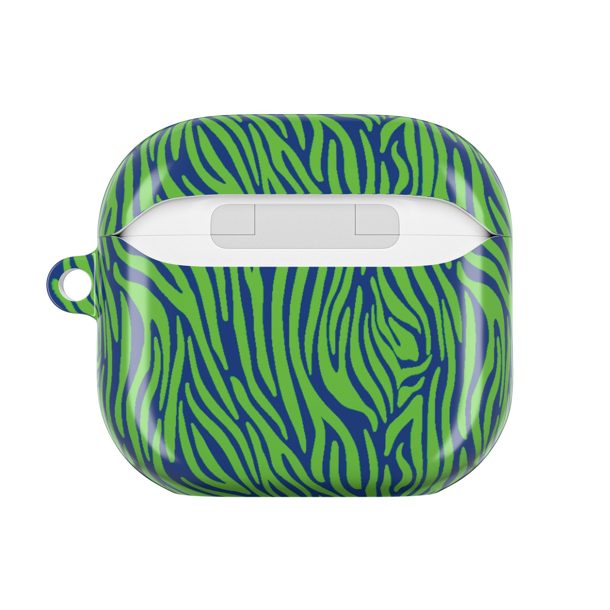 Blue and Green Zebra AirPod Cases