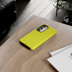 Yellow RG Tough Phone Case for iPhone, Galaxy, or Google Pixel