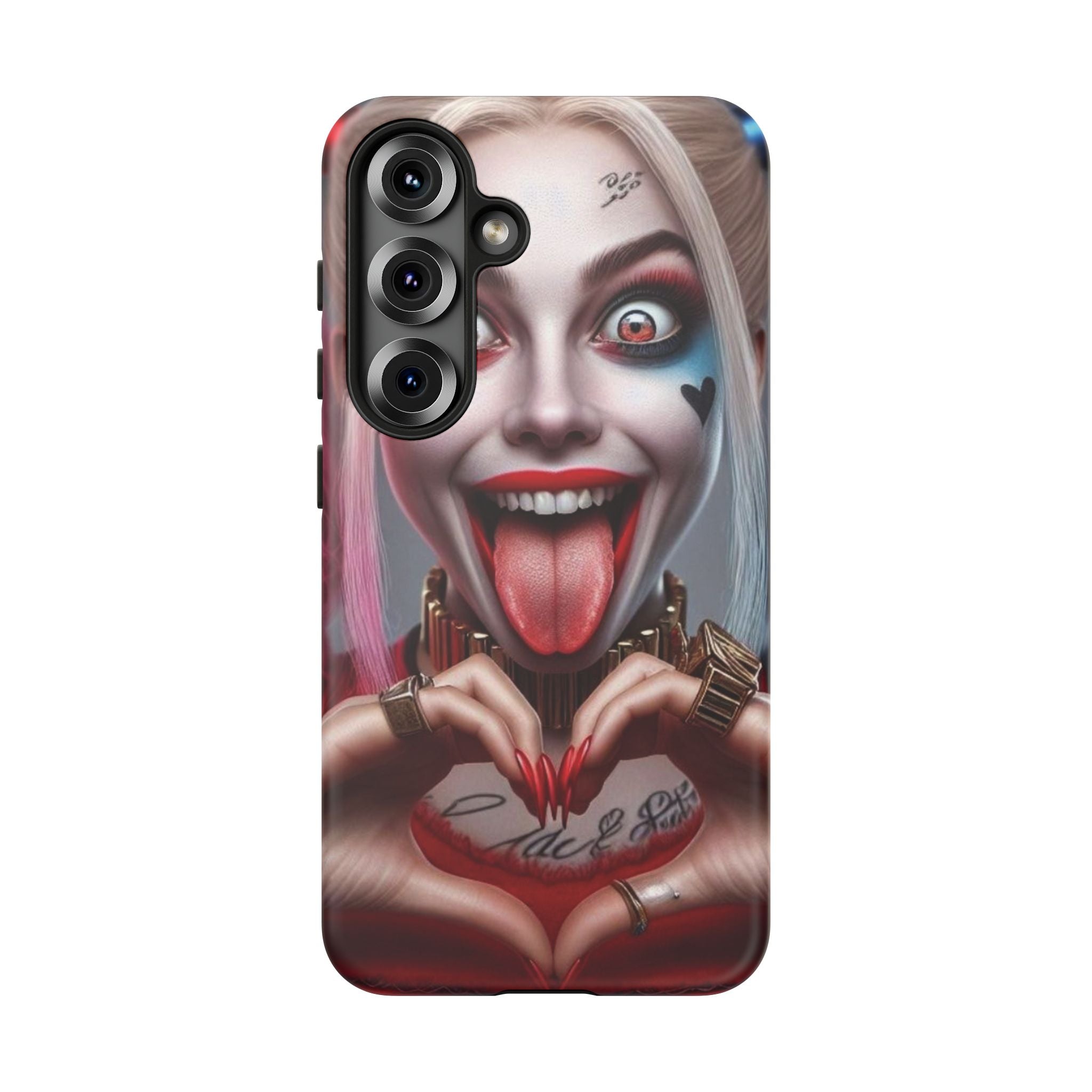Harley Quinn Tough Phone Case for iPhone, Galaxy, or Google Pixel