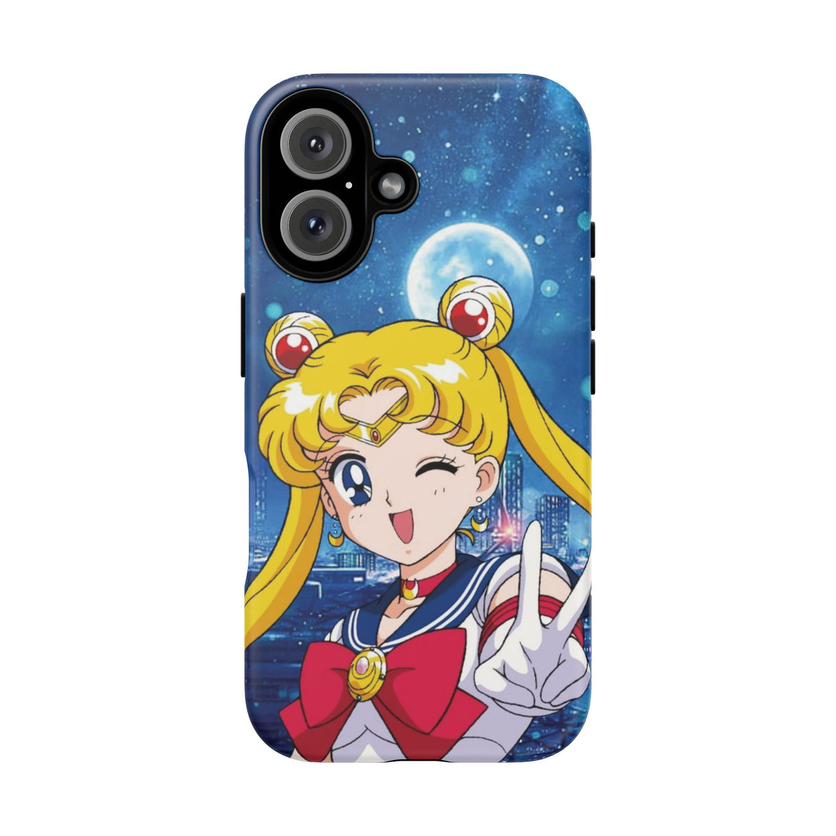 Blue S Moon Tough Case for iPhone, Galaxy, or Google Pixel