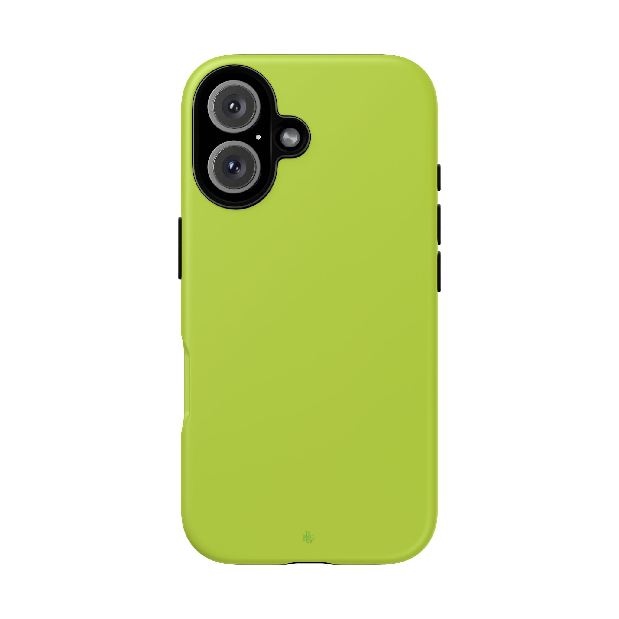 Neon Yellow RG Tough Case for iPhone, Galaxy, or Google Pixel