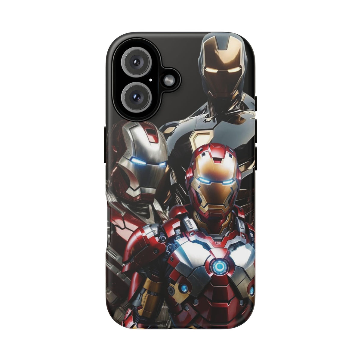 Iron Man Tough Phone Case for iPhone, Galaxy, or Google Pixel