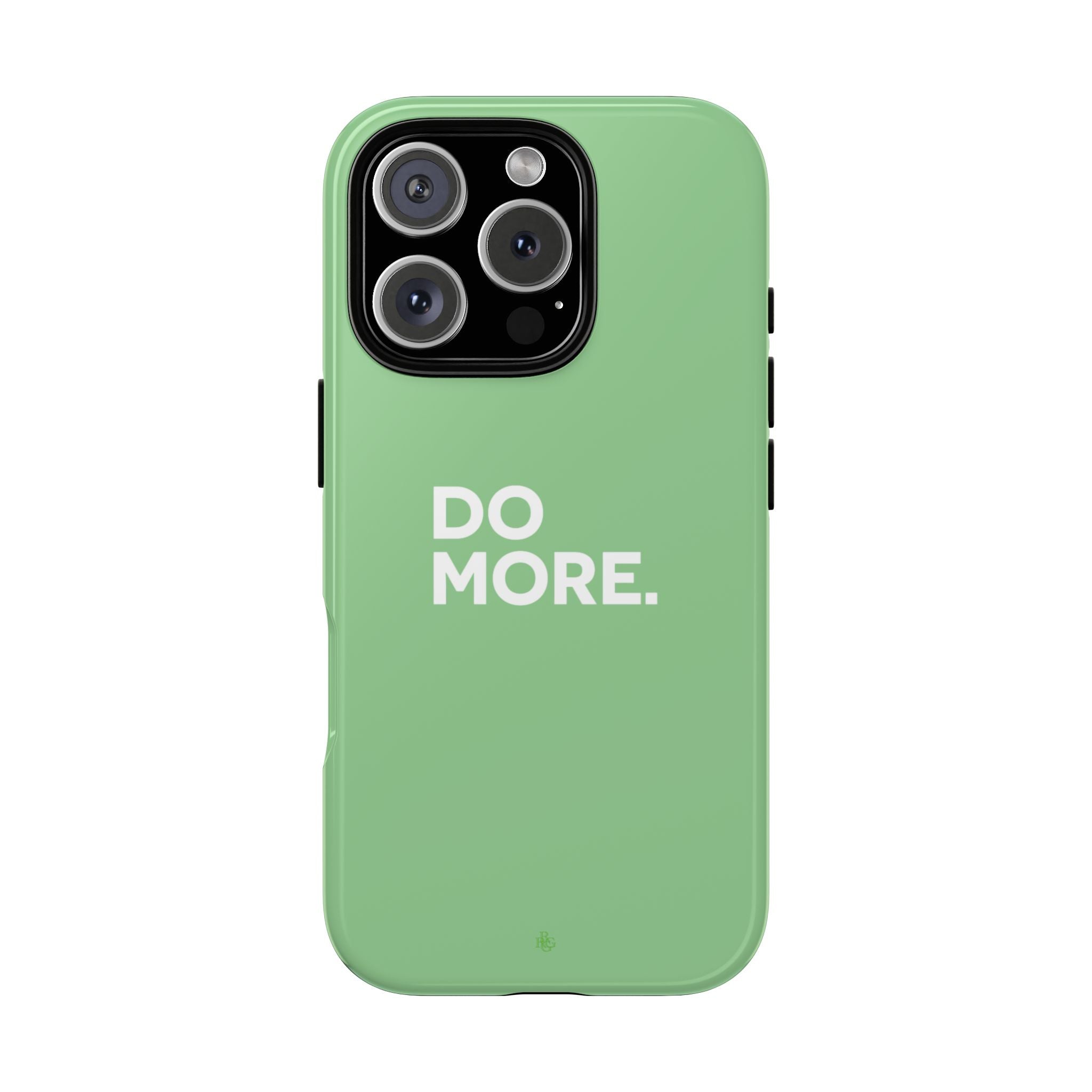 Do More Mint Green Tough Phone Case for iPhone, Galaxy,or Google Pixel