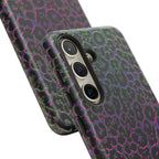 Colorful Leopard Tough Phone Case for iPhone, Galaxy, or Google Pixel