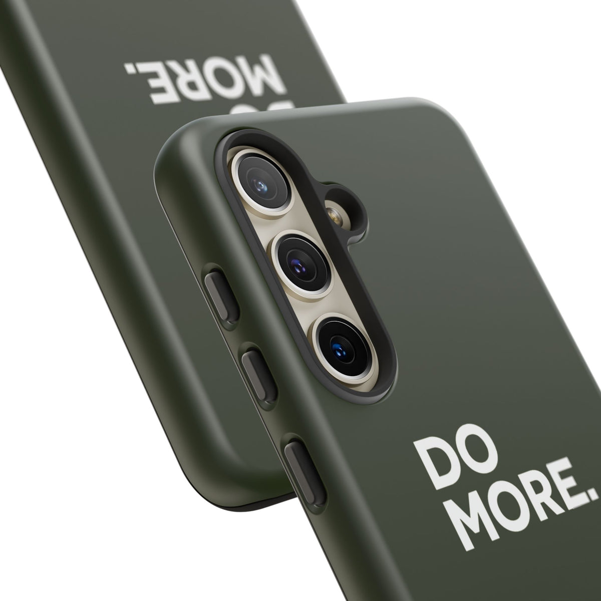Olive Green Do More Tough Phone Case for iPhone, Galaxy, or Google Pixel