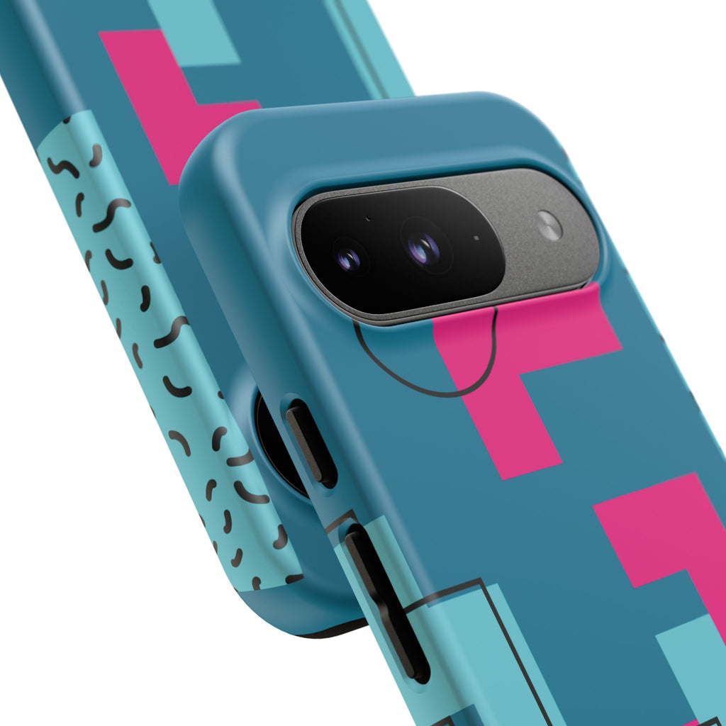 LOVE Teal Green Tough Phone Case for iPhone, Galaxy, or Google Pixel