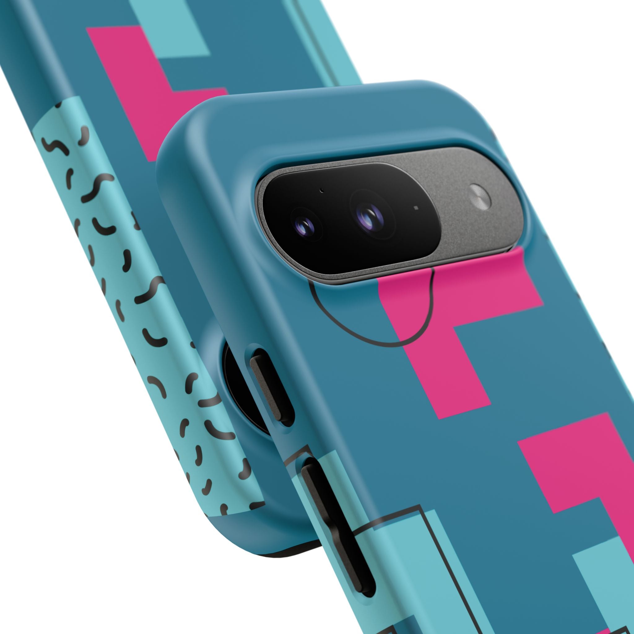 LOVE Teal Green Tough Phone Case for iPhone, Galaxy, or Google Pixel