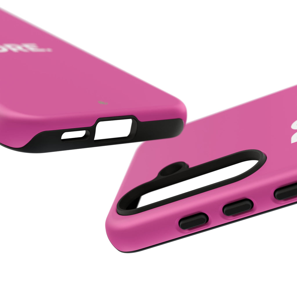 Bright Pink Do More Tough Case for iPhone, Galaxy, or Google Pixel