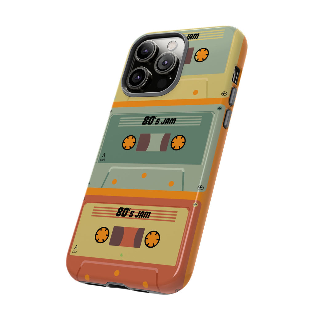 Retro 80's Jam RG Tough Phone Case for iPhone, Galaxy, or Google PIXEL