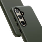Olive Green Tough Phone Case for iPhone, Galaxy and Google Pixel