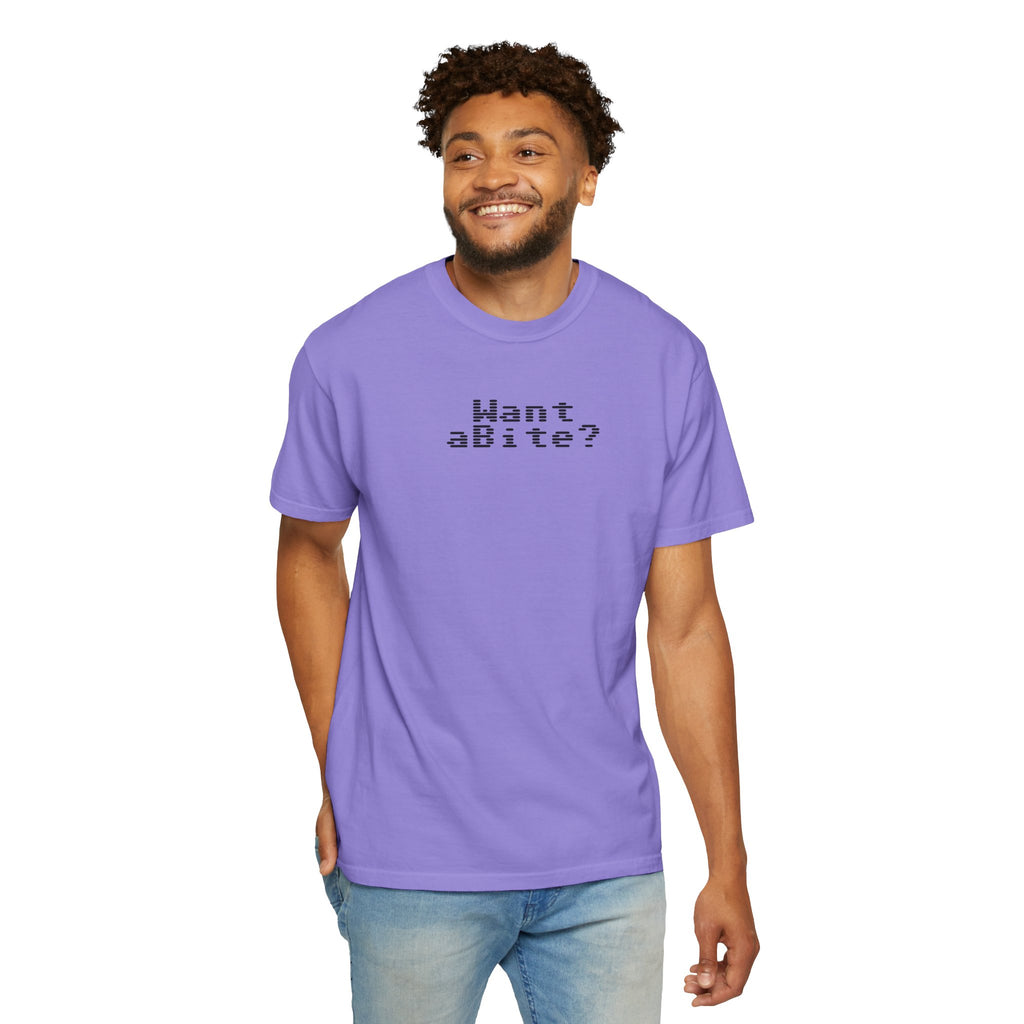 Want a Bite Unisex Garment-Dyed T-shirt