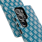 LOVE Teal Green Tough Phone Case iPhone, Galaxy, or Google Pixel