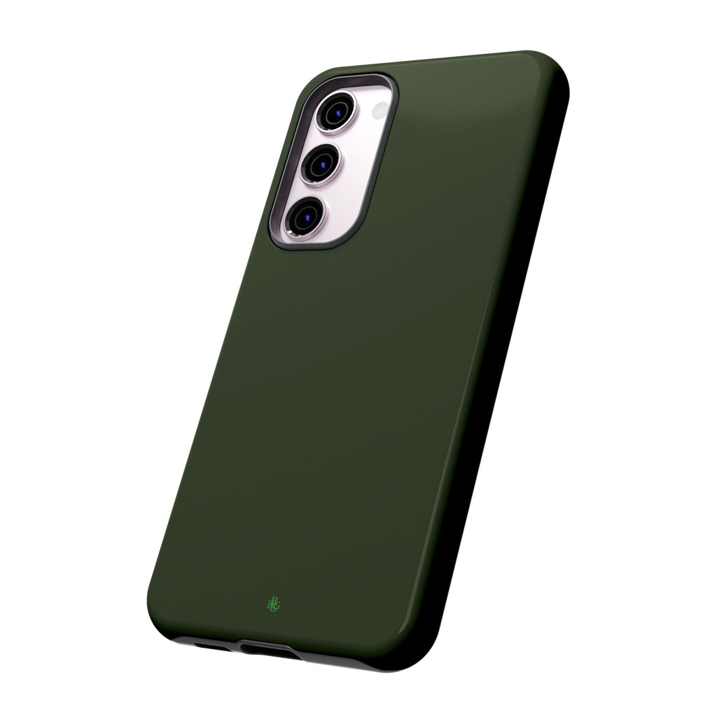 Olive Green Tough Phone Case for iPhone, Galaxy and Google Pixel