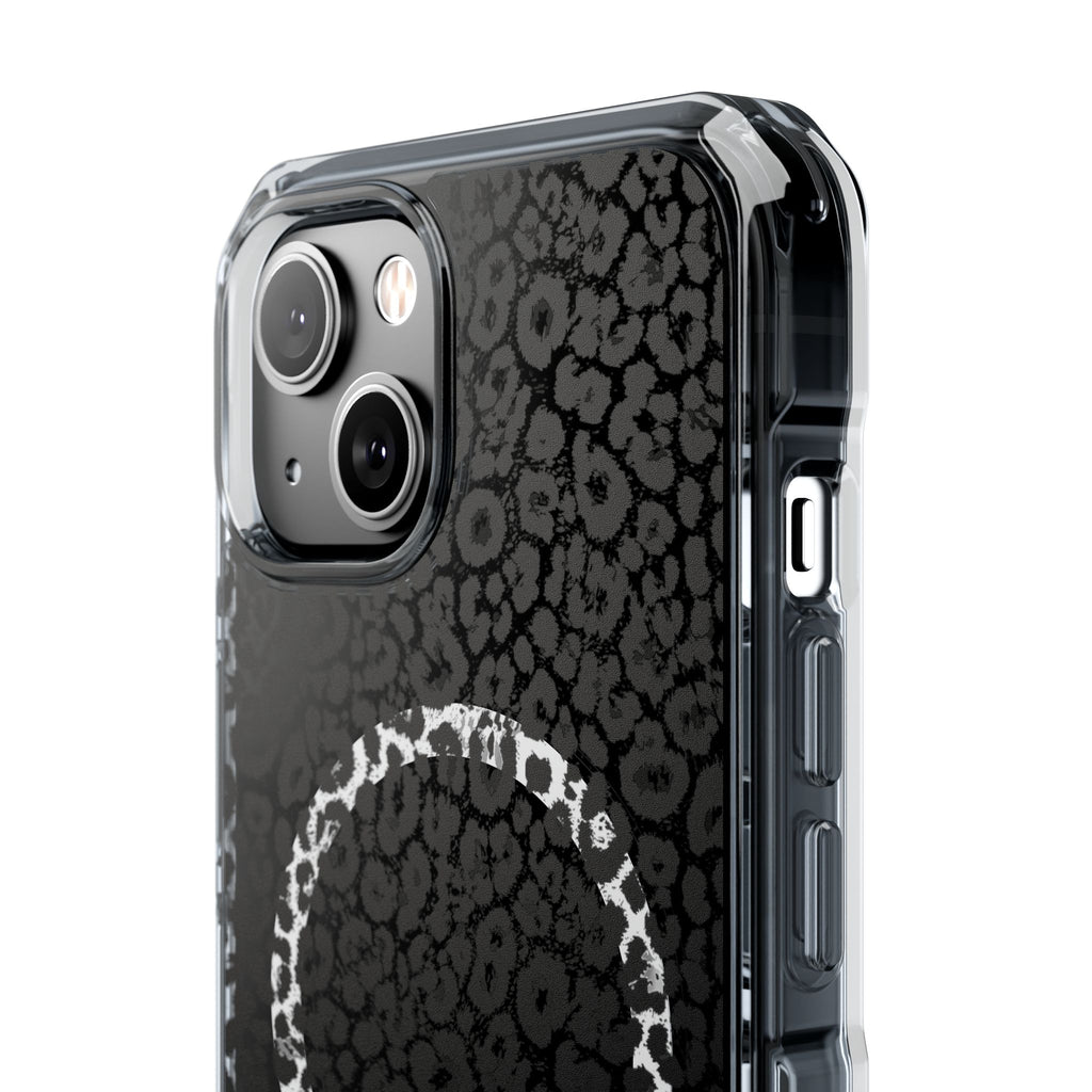 Leopard Magnetic iPhone 14, 15, 16 Series Clear Impact Cases