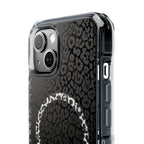 Leopard Magnetic iPhone 14, 15, 16 Series Clear Impact Cases