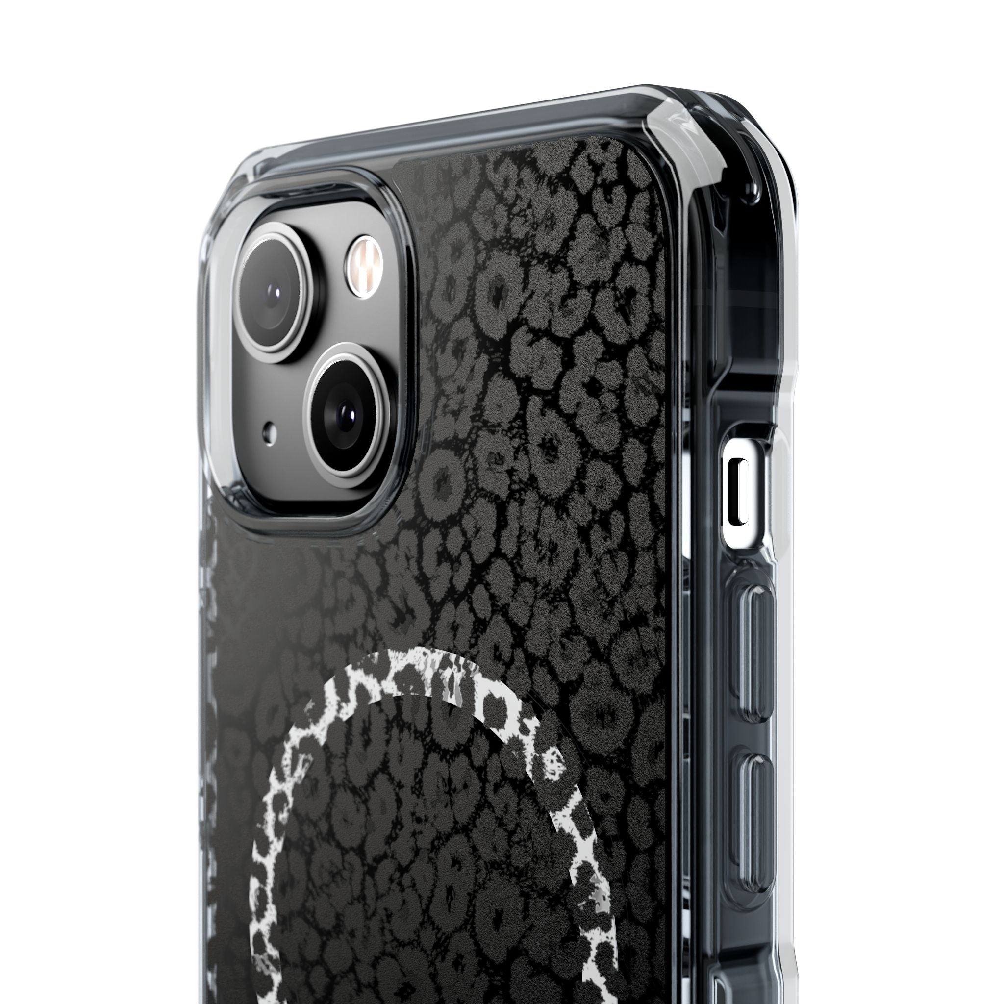 Leopard Magnetic iPhone 14, 15, 16 Series Clear Impact Cases