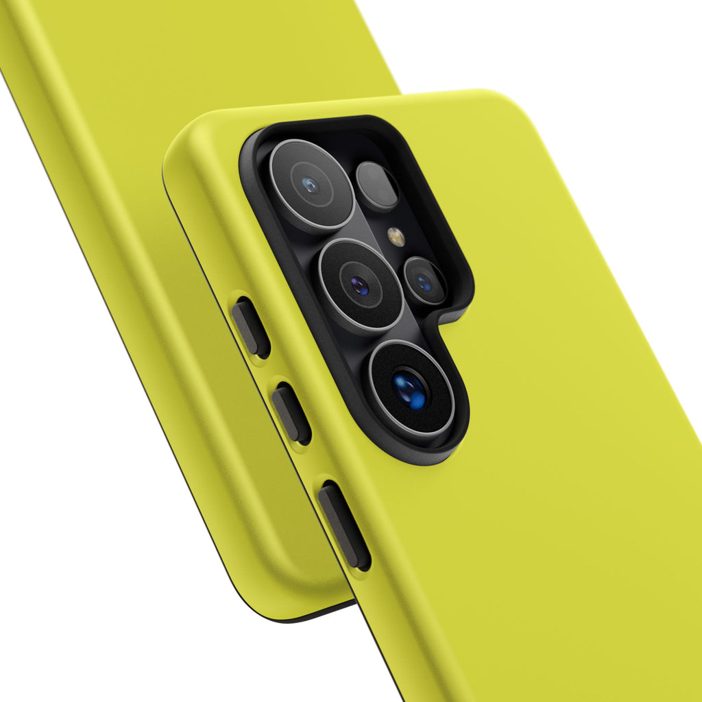 Yellow RG Tough Phone Case for iPhone, Galaxy, or Google Pixel
