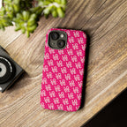Vibrant Pink LOVE Tough Case iPhone, Galaxy, or Google Pixel